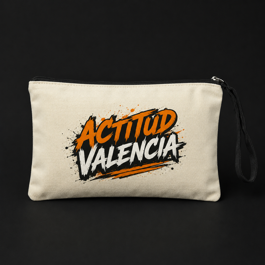 Neceser personalizado con diseño Actitud Valencia