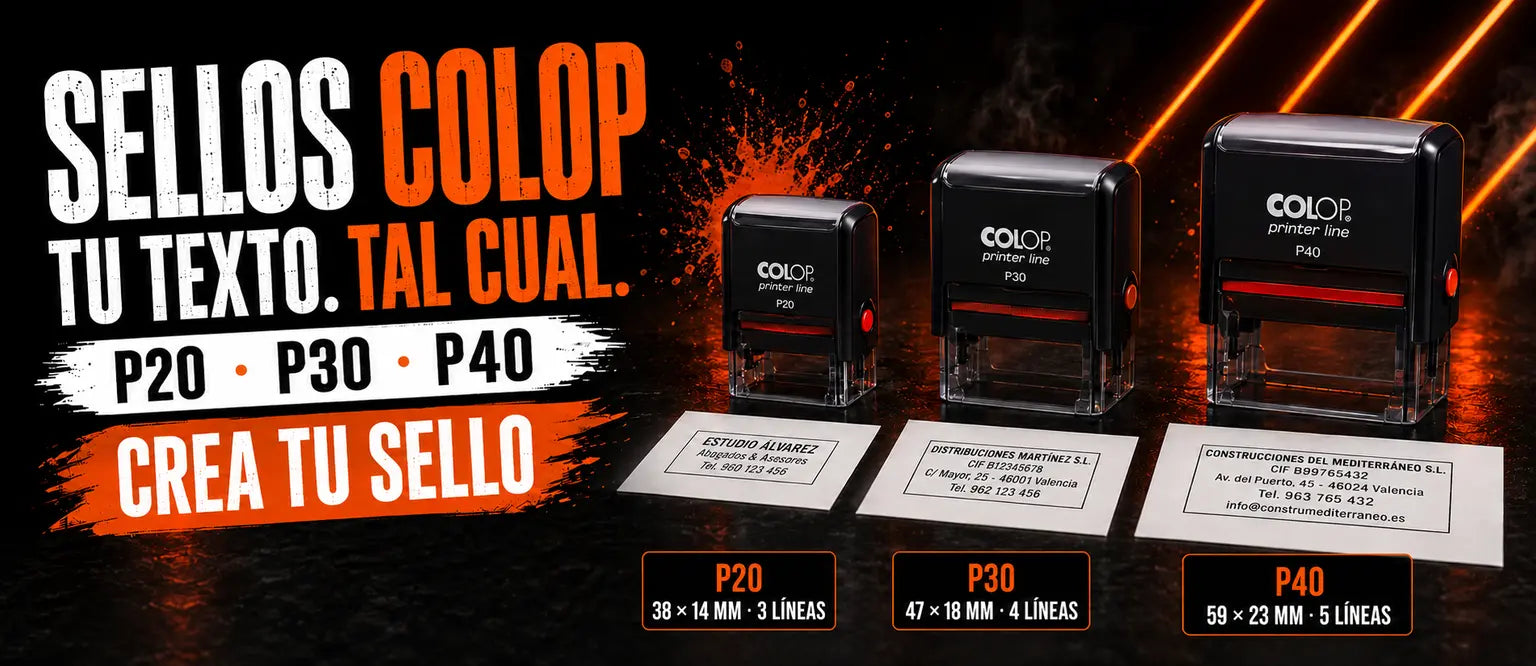 Sellos automáticos personalizados