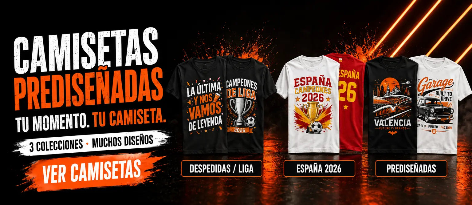 Camisetas prediseñadas